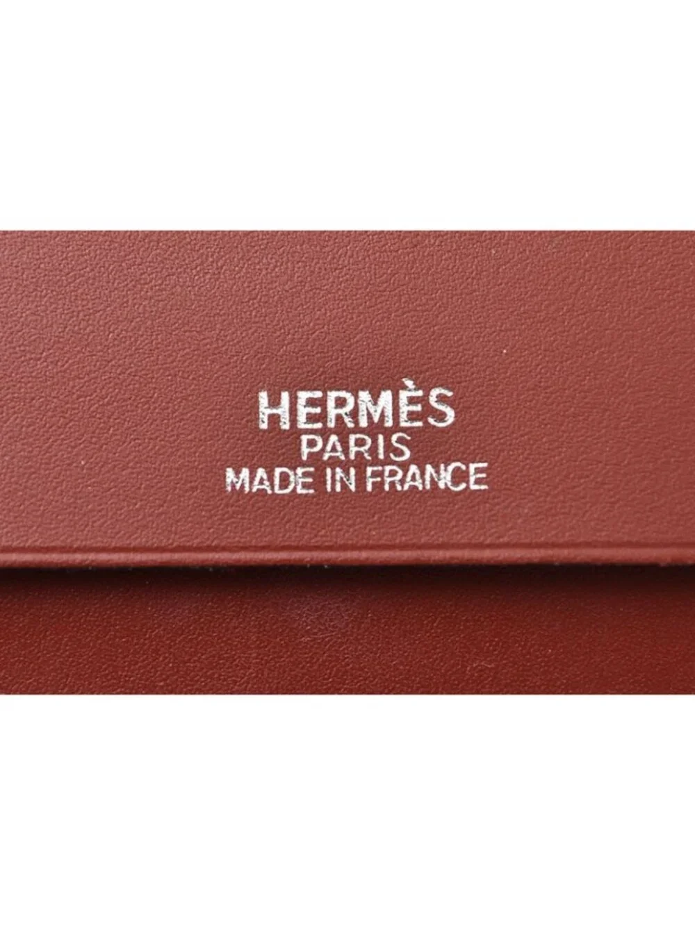 Hermes Agenda Notebook Cover Diary Vintage Box Calf Rouge